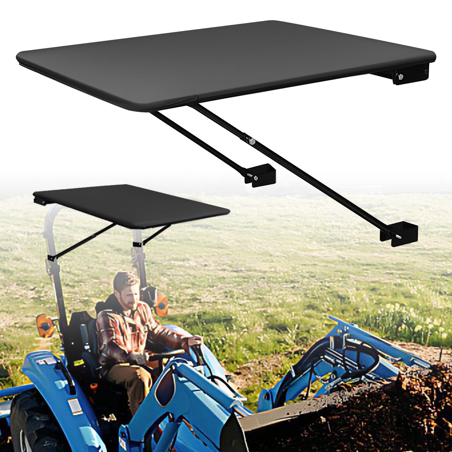 CarriTurf Heavy Duty ROPs Tractor & Mower Canopy