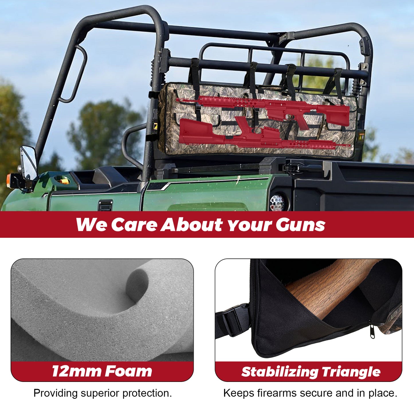 CarriTurf UTV Double Bag for Hunting Gear