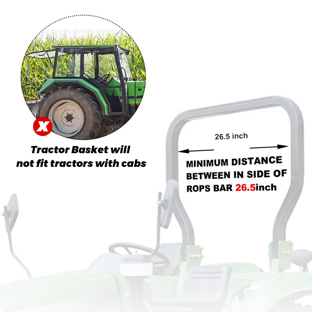 CarriTurf Heavy Duty ROPs Tractor Toolbox