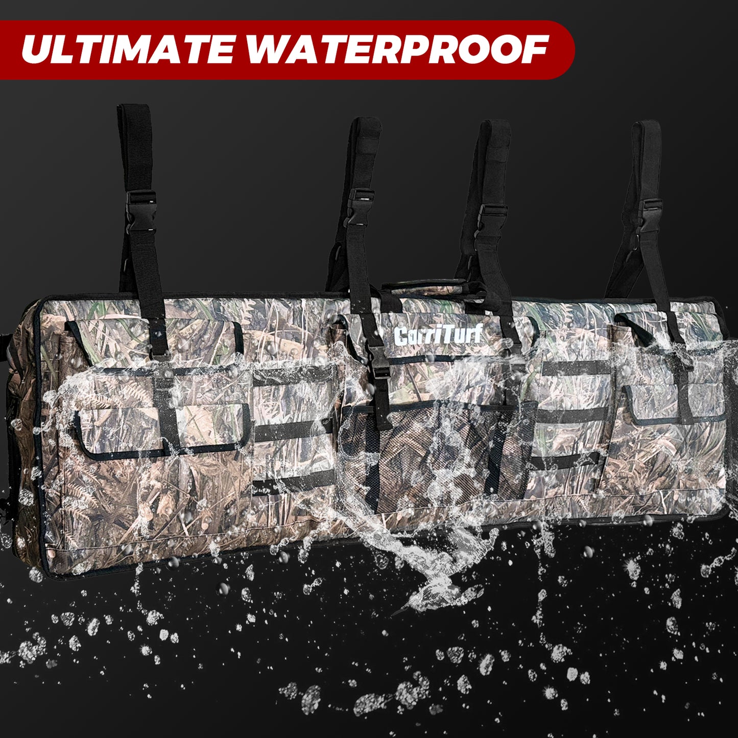 CarriTurf UTV Double Bag for Hunting Gear