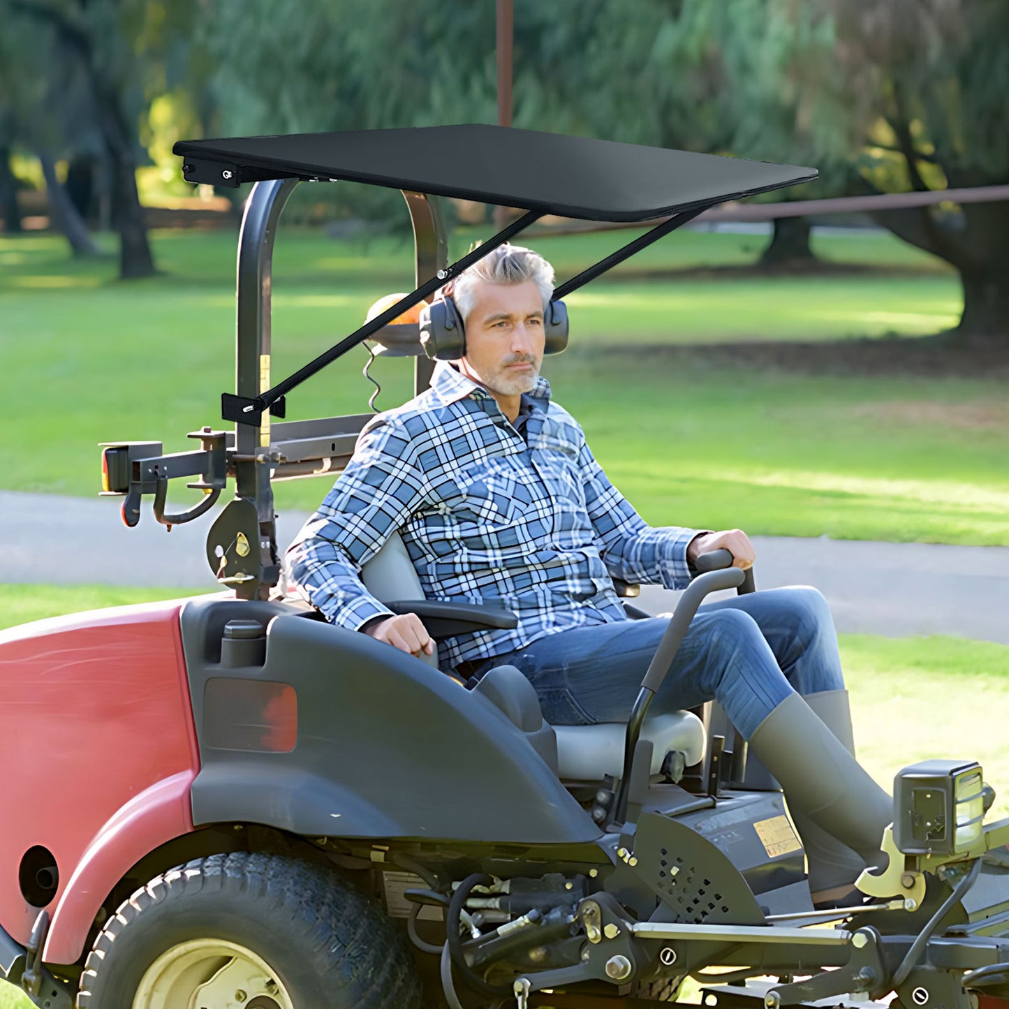 CarriTurf Heavy Duty ROPs Tractor & Mower Canopy