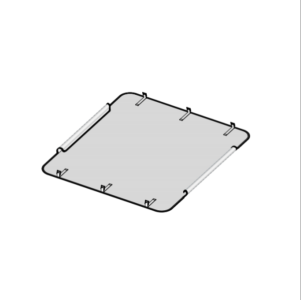 CarriTurf Tractor Canopy Replacement Top Cover (Fabric Only)